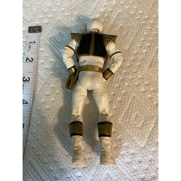 2018 Hasbro Power Rangers Lightning Collection White Ranger Figure - Picture 4 of 7